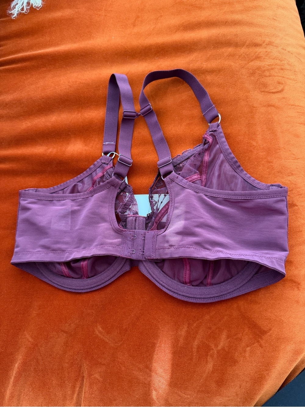 Elomi NWT Mathilda Bra in Berry Convertible To Racerback Unlined 36H - Picture 3 of 11